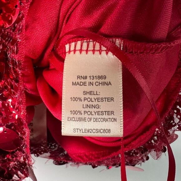 NWT THIRTY / THIRTY Bubble Sequined Sleeveless Spaghetti Blouse Size M - Picture 14 of 15